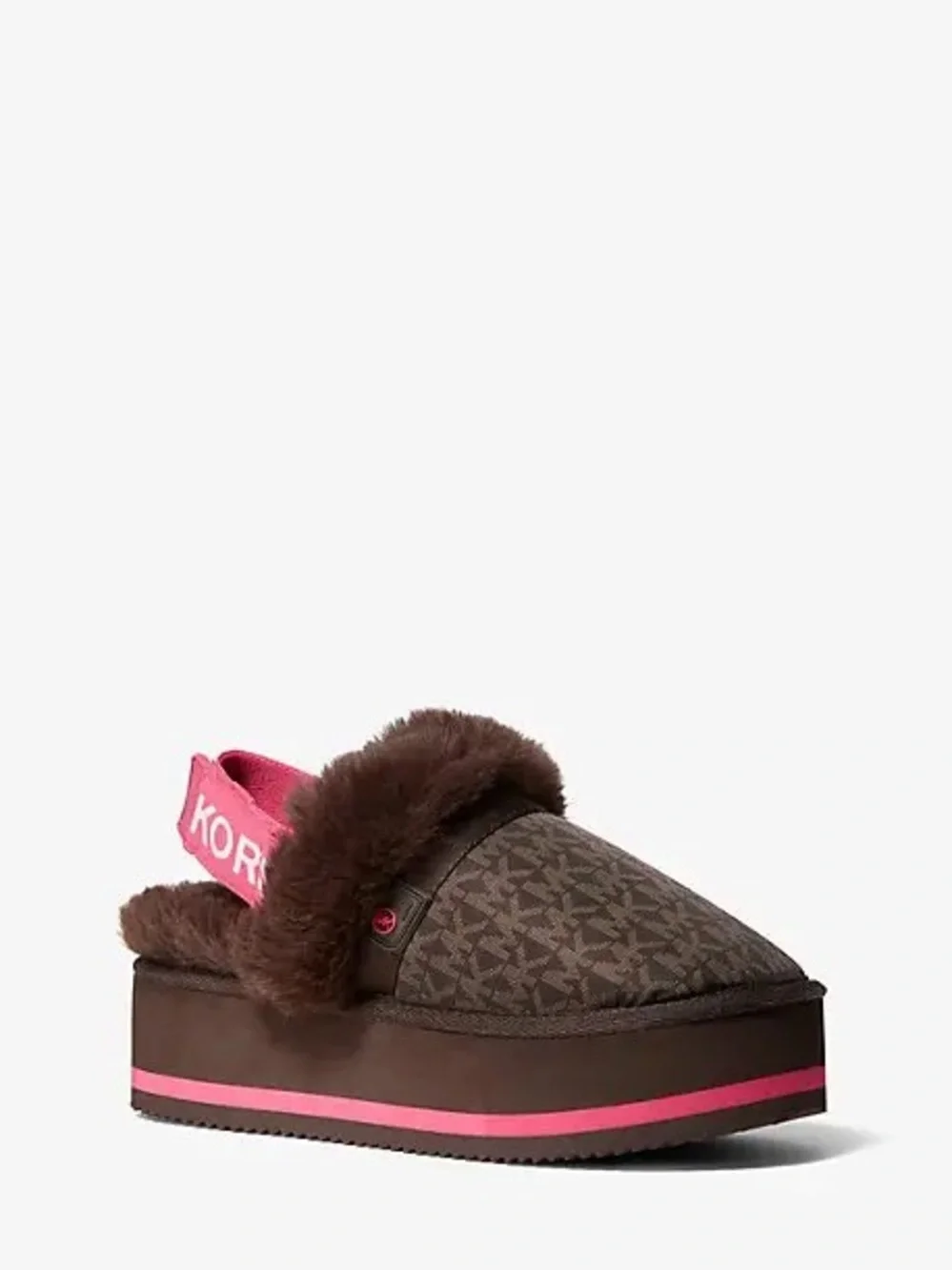 Michael Kors Fifi Platform Slippers Size 8.5